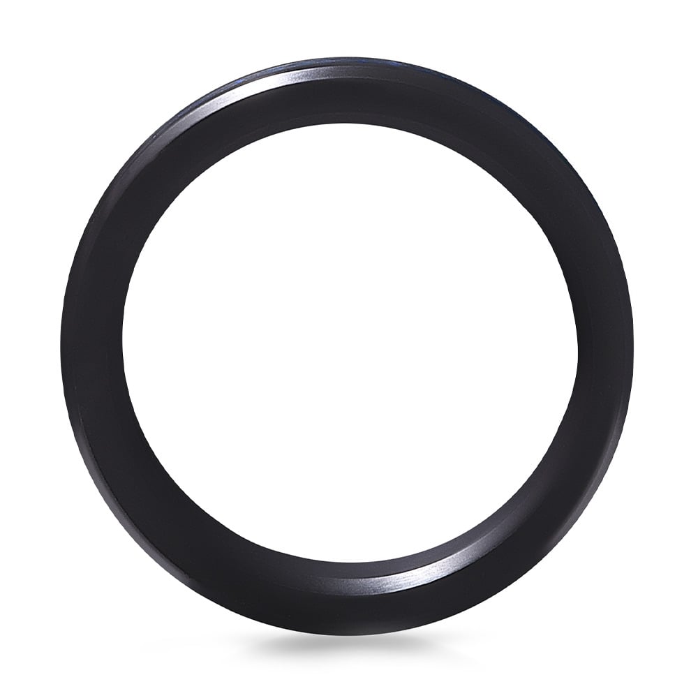Actaeon - Elysium Inlay Zirconium Mens Ring (8mm) | 03
