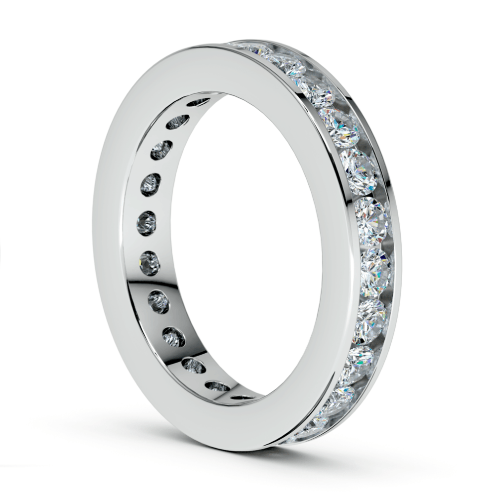 Channel Diamond Eternity Ring in Platinum (1 3/4 ctw) | 04