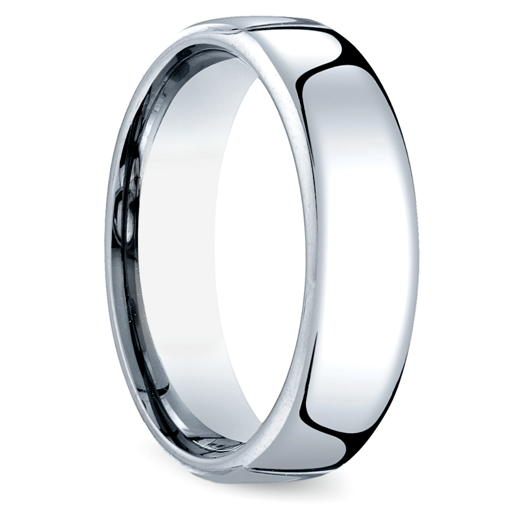 6.5 Mm Cobalt Wedding Ring For Men (Comfort Fit) | 02