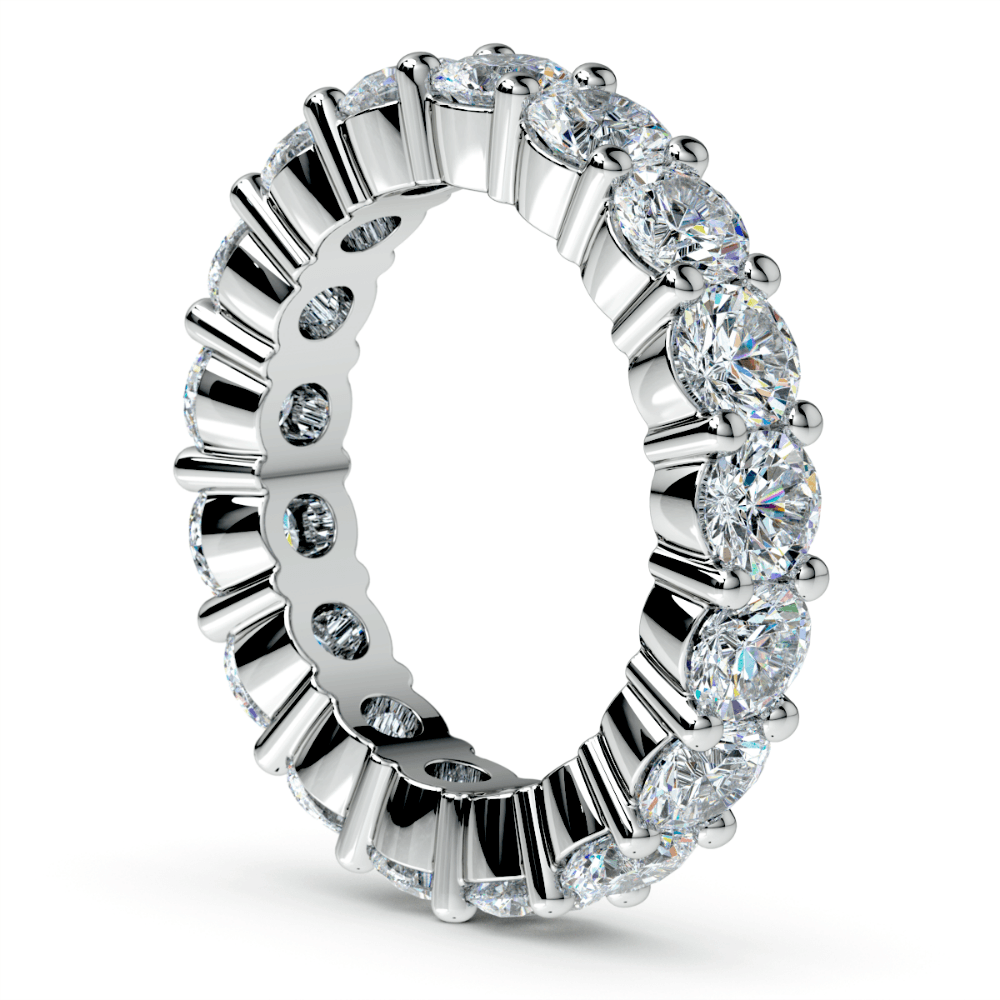 Classic Diamond Eternity Ring In White Gold (4 1/4 Ctw) | 04