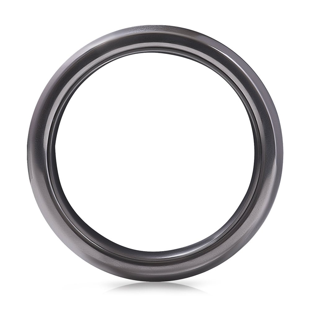 Hercules - Elysium Inlay Matte Titanium Mens Ring (8mm) | 03