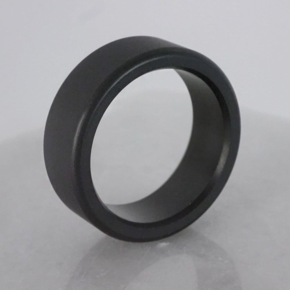 Kratos - Matte Elysium Diamond Ring With Rounded Edges (8mm) | 05