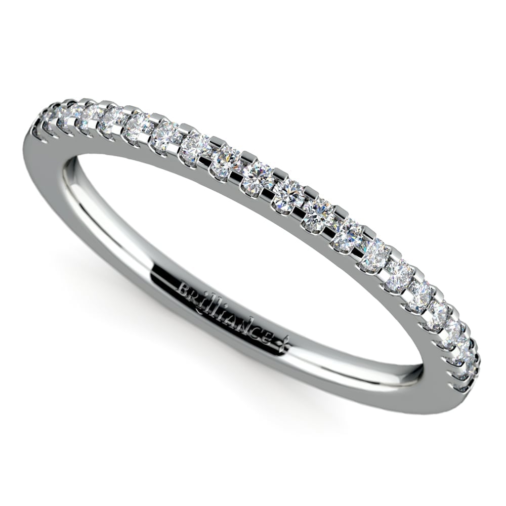 Platinum Pave Diamond Ring (Matching Halo Design) | Zoom