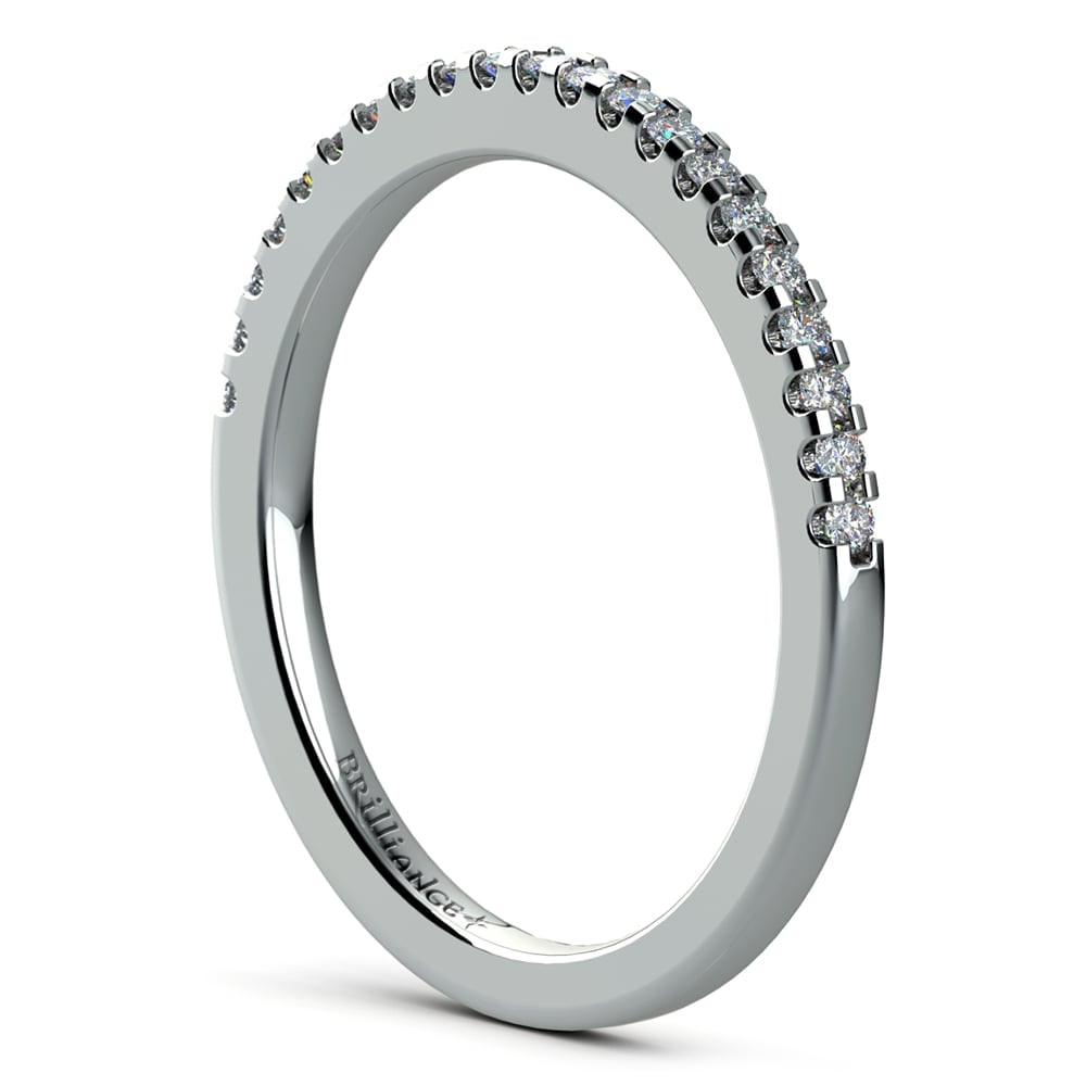 Platinum Pave Diamond Ring (Matching Halo Design) | 04
