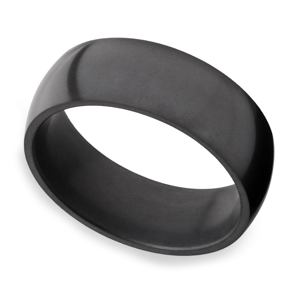 Domed Elysium Ring For Men - Nyx | 01