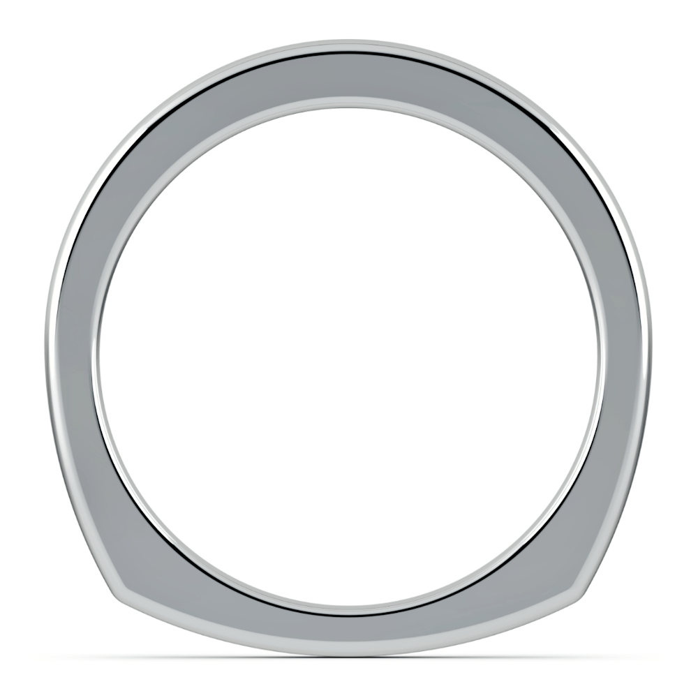 Rocker (European) Wedding Ring in Palladium (2.5mm) | 02