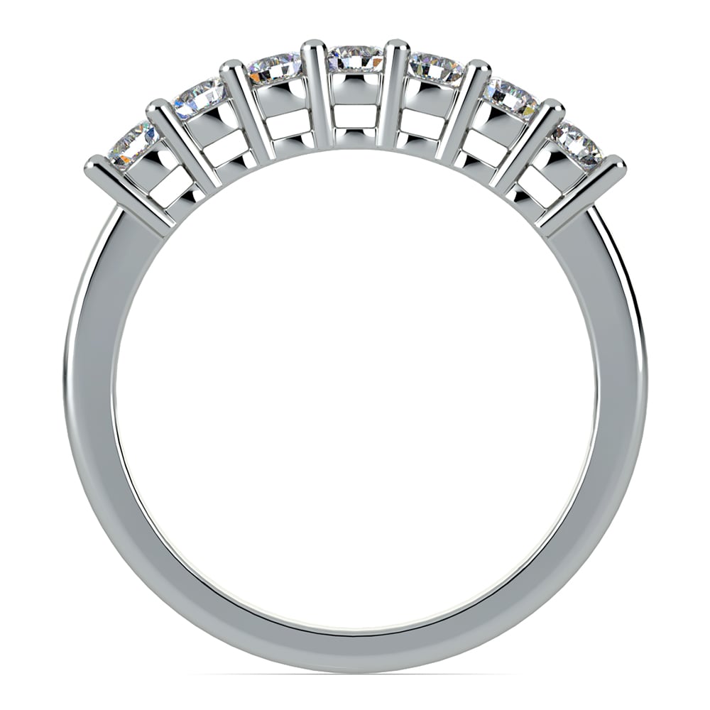Seven Stone Diamond Ring In Platinum (1/2 Ctw) | Thumbnail 03