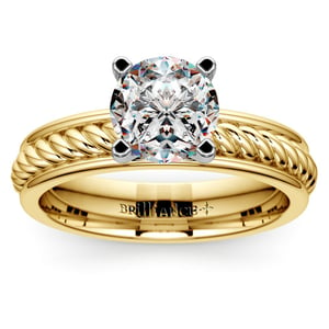 Ring Twistée Rainbow - Diamonds, enamel and yellow gold - Yvonne Léon
