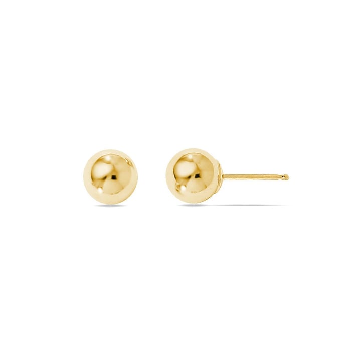 Stylish Stud Earrings in 14K Yellow Gold in Yellow Gold