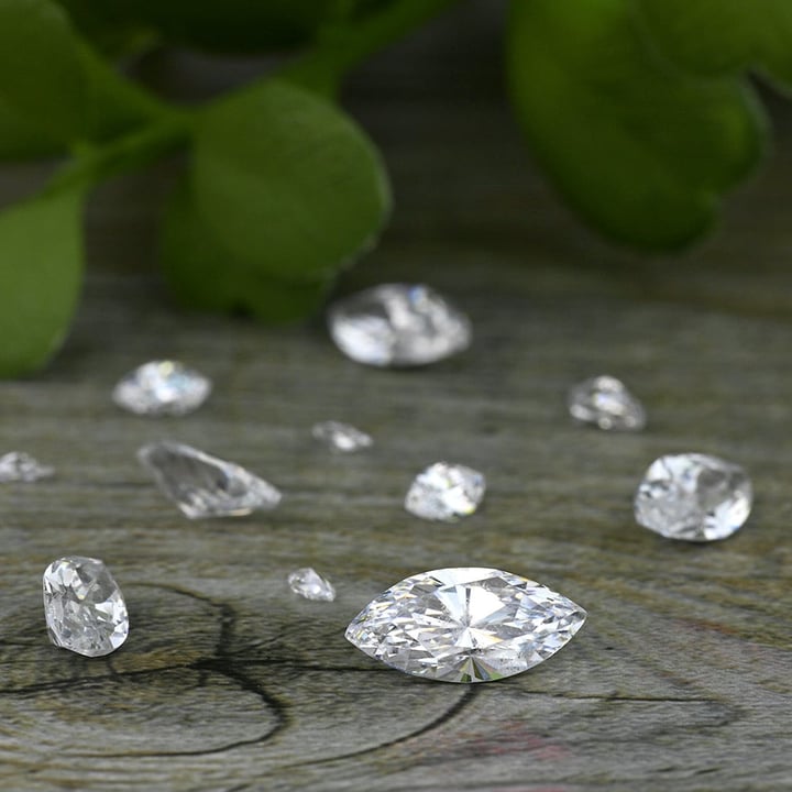3.5x2 MM Marquise Loose Diamond, Premium Melee Diamonds | Thumbnail 03