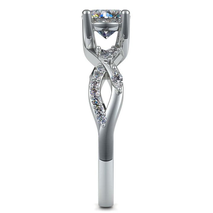 Ivy Diamond Ring In Platinum | Thumbnail 03