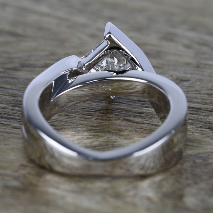 Barkev's Tension Setting Lab Grown Diamond Ring