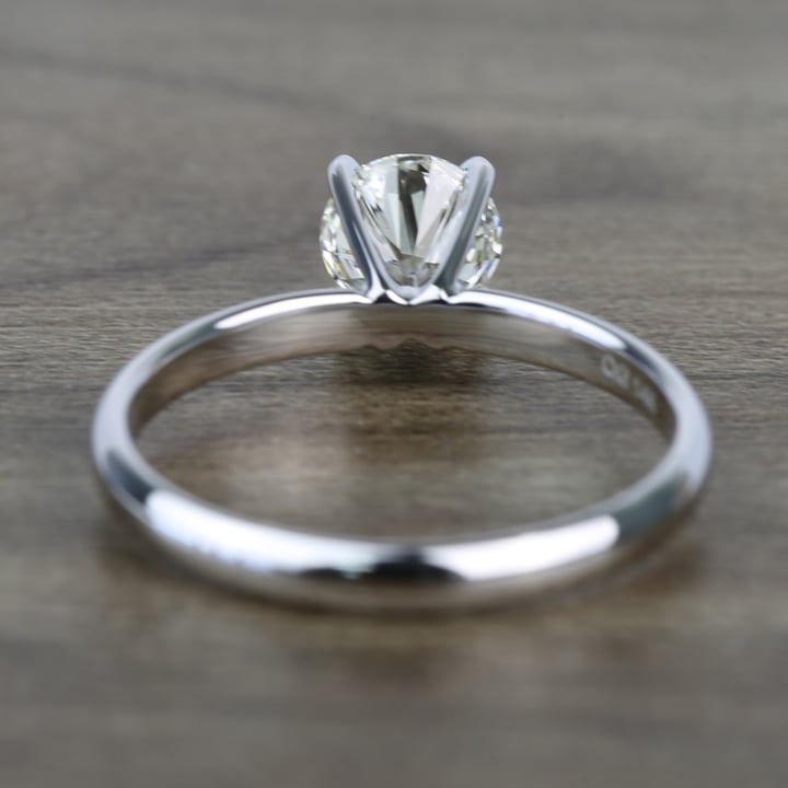 0.8 Carat Solitaire Diamond Ring (Round Cut) - small angle 4
