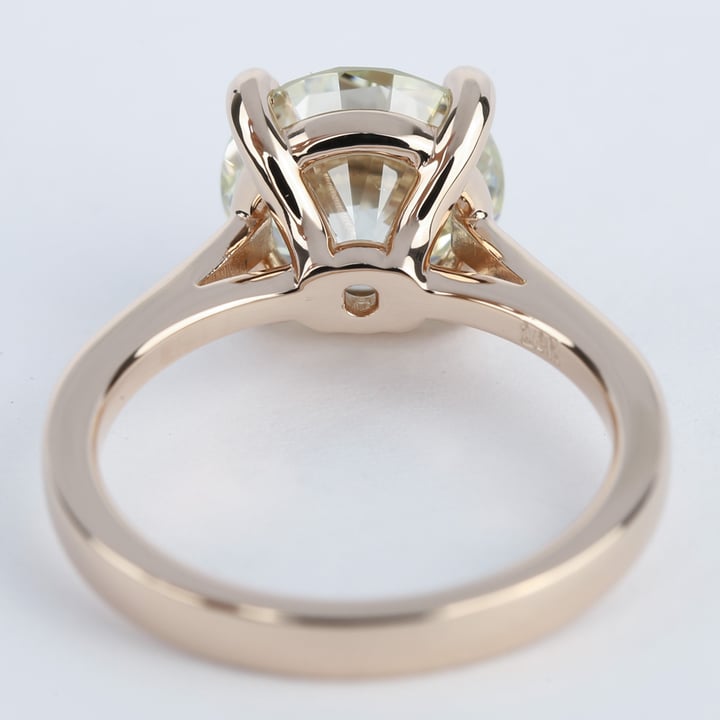 LOVE RING 5.5MM 3 DIAMONDS GOLD main image 1