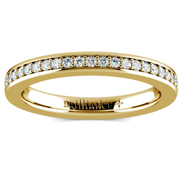 Classic Gold Eternity Pave Diamond Ring (1/2 Carat) | 02