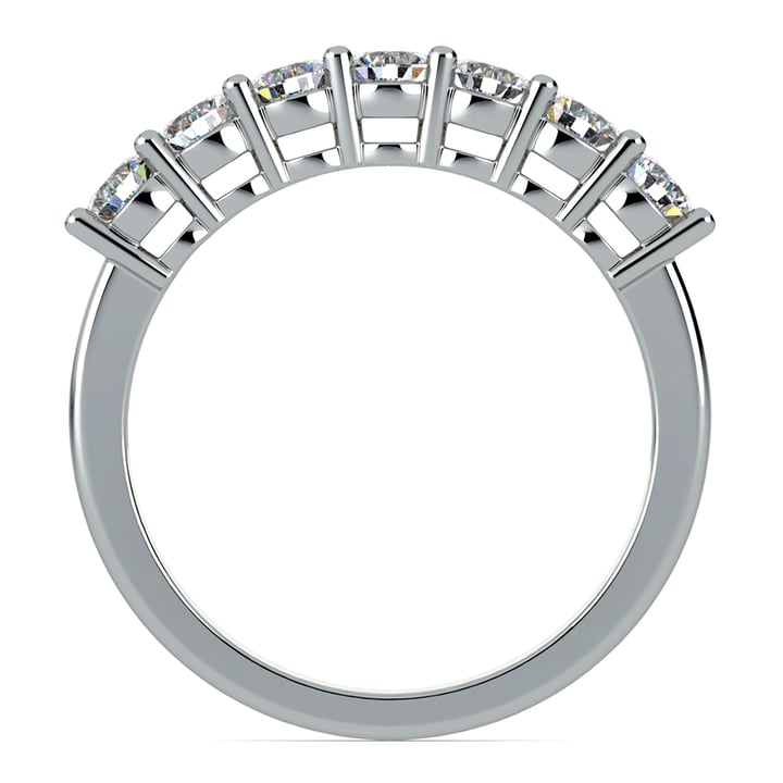 Platinum Seven Stone Diamond Ring (3/4 Ctw) | Thumbnail 03