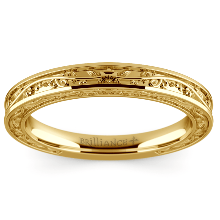 Antique Wedding Ring in Yellow Gold | Thumbnail 01