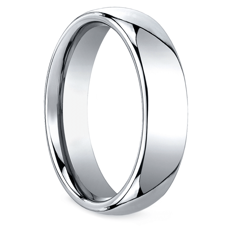 6 Mm Cobalt Wedding Ring For Men (Comfort Fit) | 02
