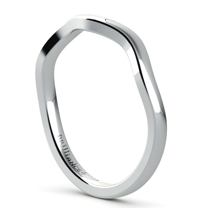 Florida Ivy Wedding Ring in Platinum | 04