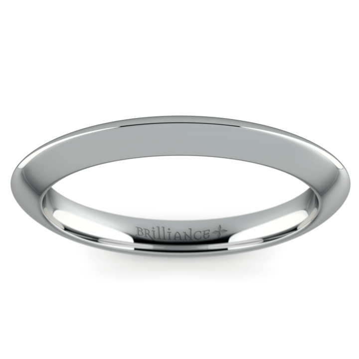 Knife Edge Wedding Ring in Platinum | Thumbnail 01