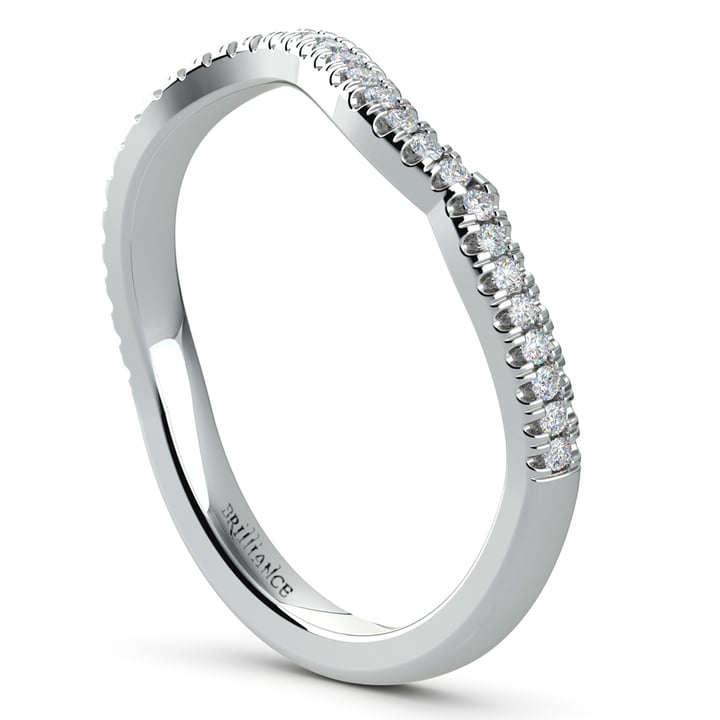 Matching Sunburst Diamond Halo Wedding Ring In White Gold | Thumbnail 04