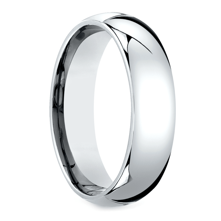 Mid-Weight Men's Wedding Ring in Platinum (6mm) | 02