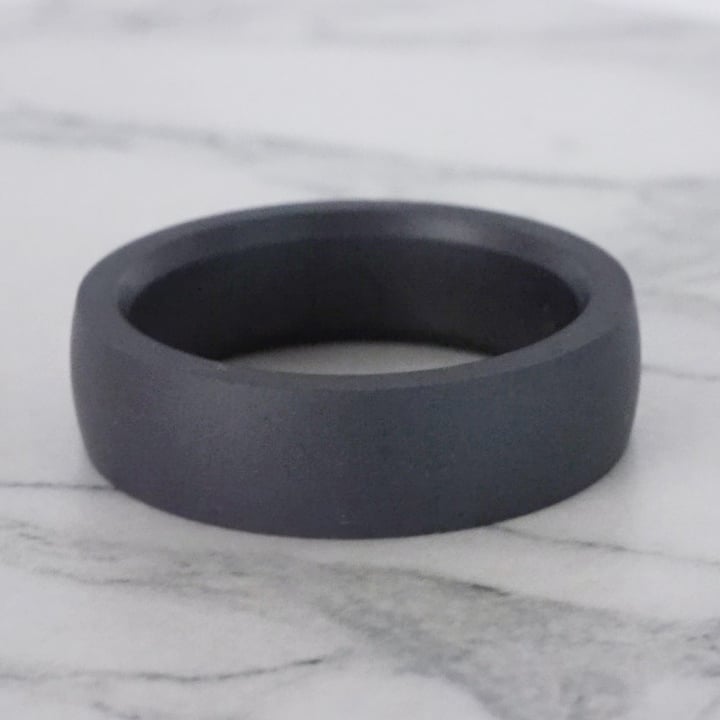Matte Elysium Solid Diamond Ring (6mm) - Nyx | 04