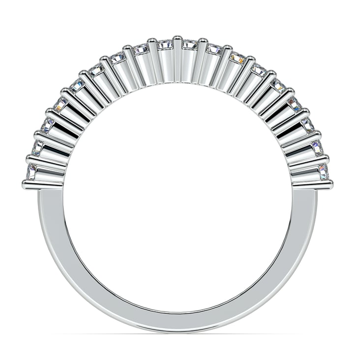 Platinum Diamond Wedding Ring With Closed Gallery | Thumbnail 03