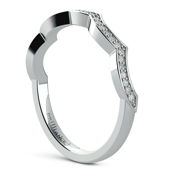 Infinity Engagement & Wedding Ring Bridal Set In Platinum | Thumbnail 05