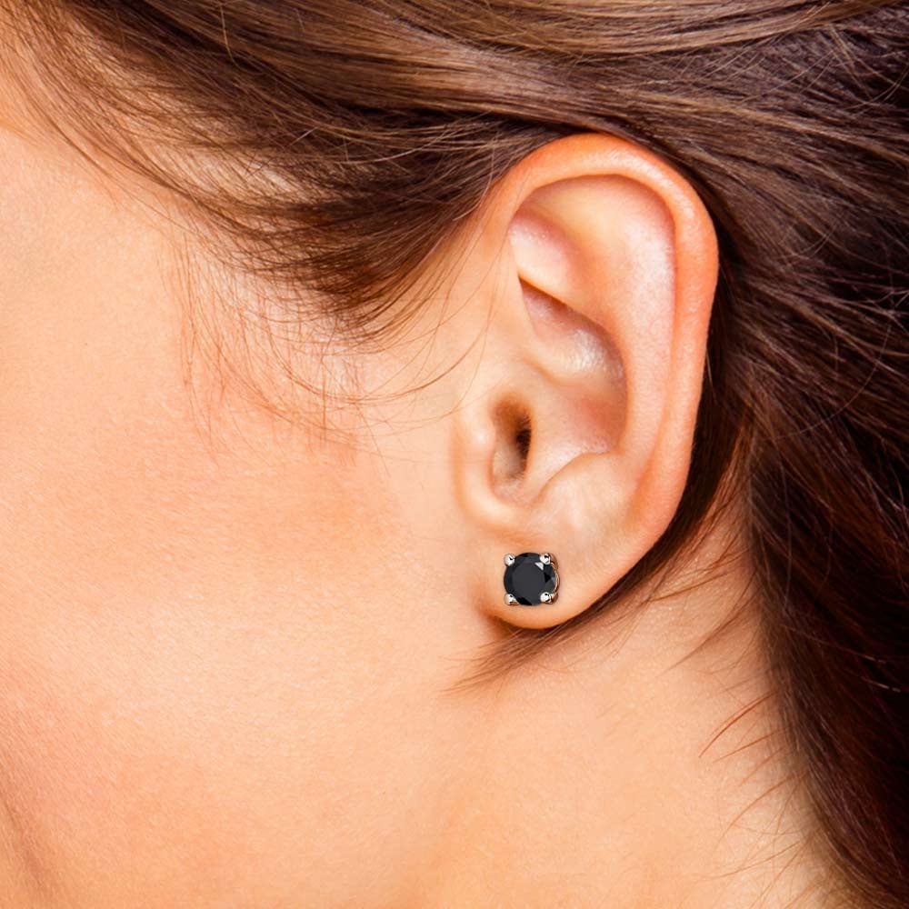 Share more than 167 4 carat black diamond earrings best