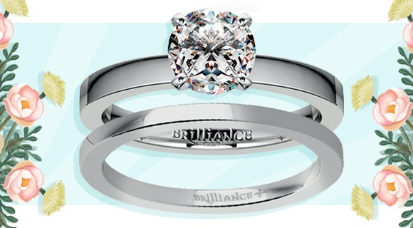 Diamond Set: Engagement Ring and Wedding Band Duos