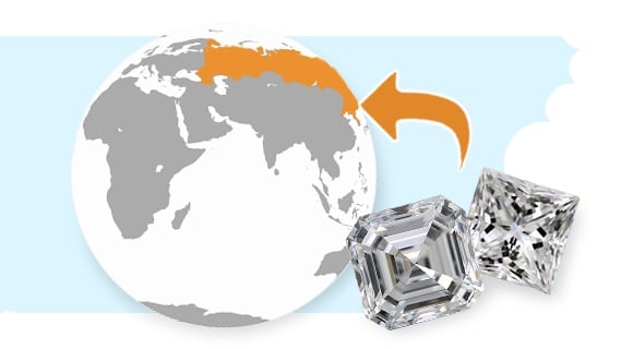 Diamonds in Russia