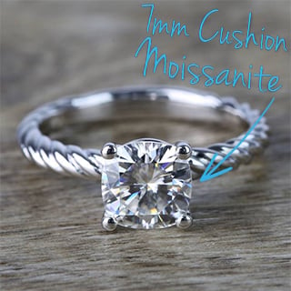 With Moissanite, Forget the 4C’s!