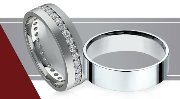 Evara Platinum Ring with Single Diamond for Women JL PT 1041 – Jewelove.US