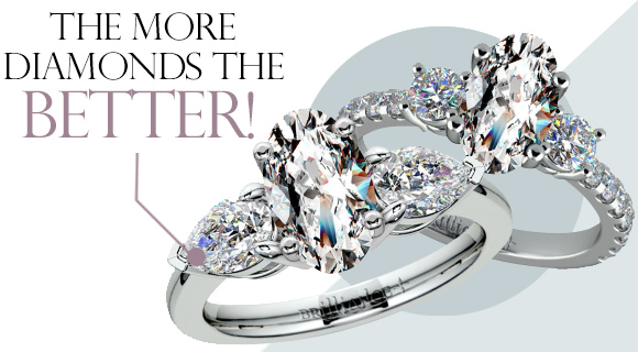 To Complement the Ring, Add More Diamonds!