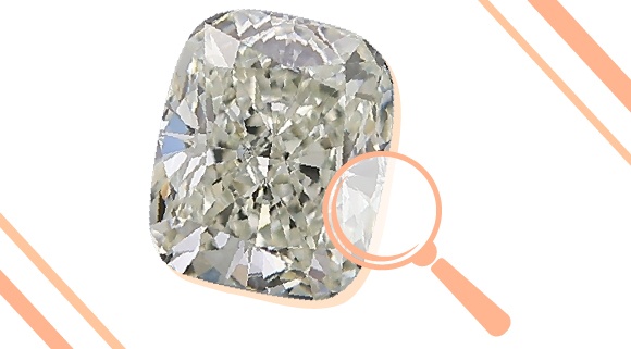 Image of elongated cushion cut diamond