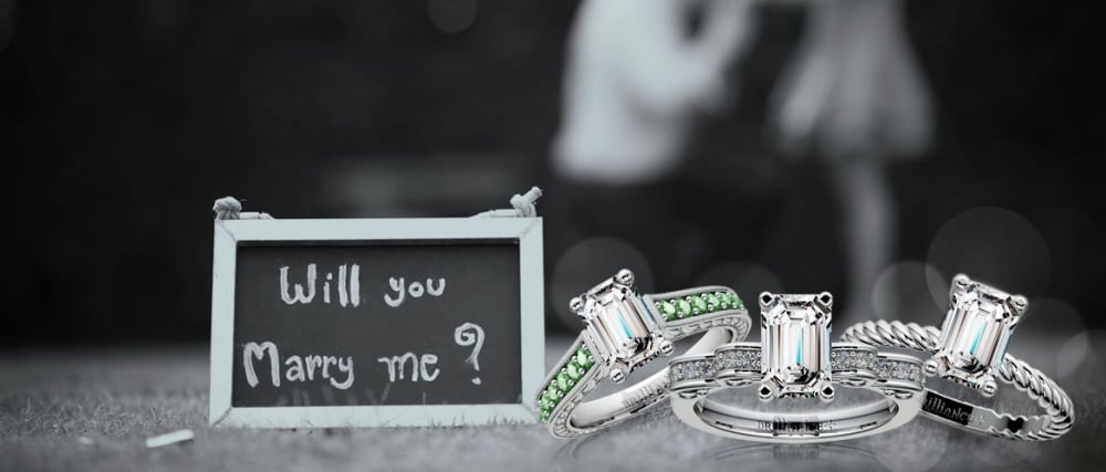 Top Emerald Diamond Engagement Ring Designs