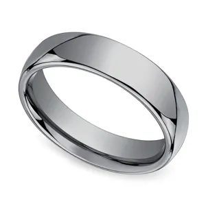 The Classic - Comfort Fit Tungsten Mens Band (6mm)