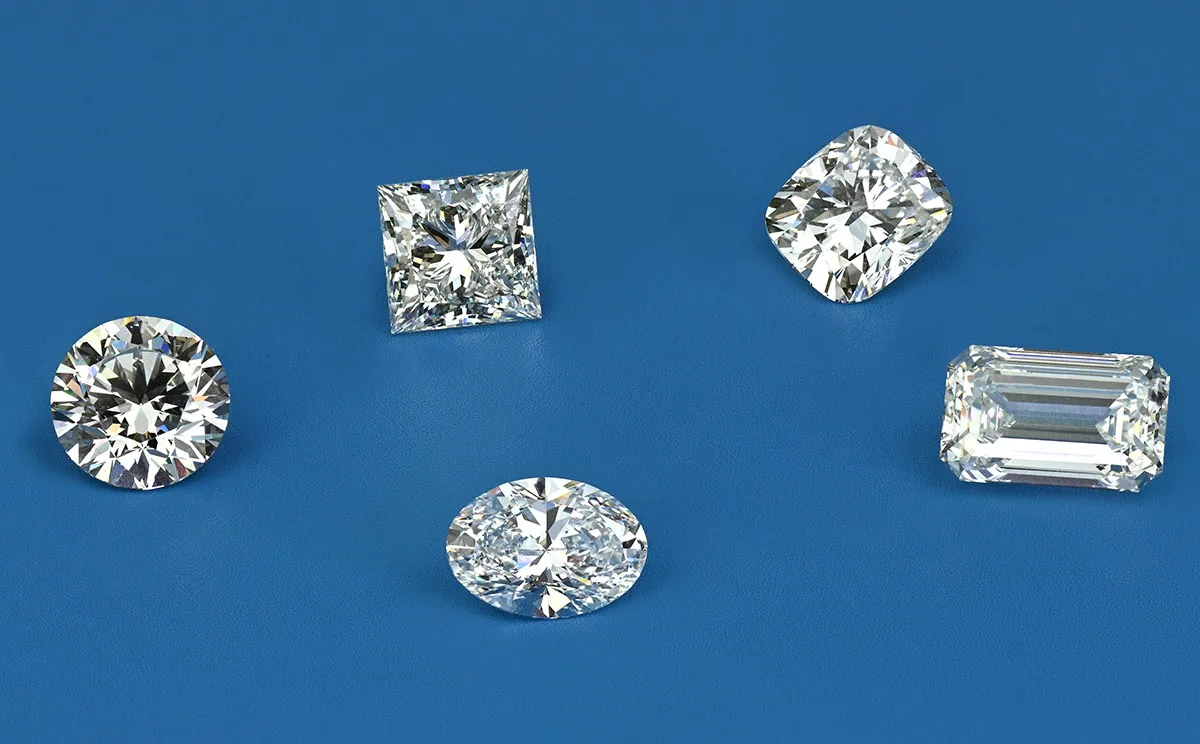 Diamond Size Chart, Size Of Diamonds By Mm