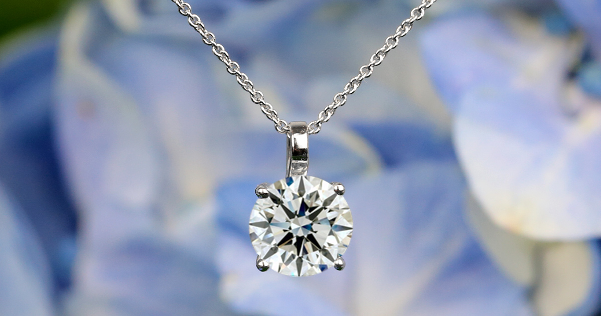 Modern Solitaire Diamond Necklace Setting | Diamond necklace set, Diamond  solitaire necklace, Diamond