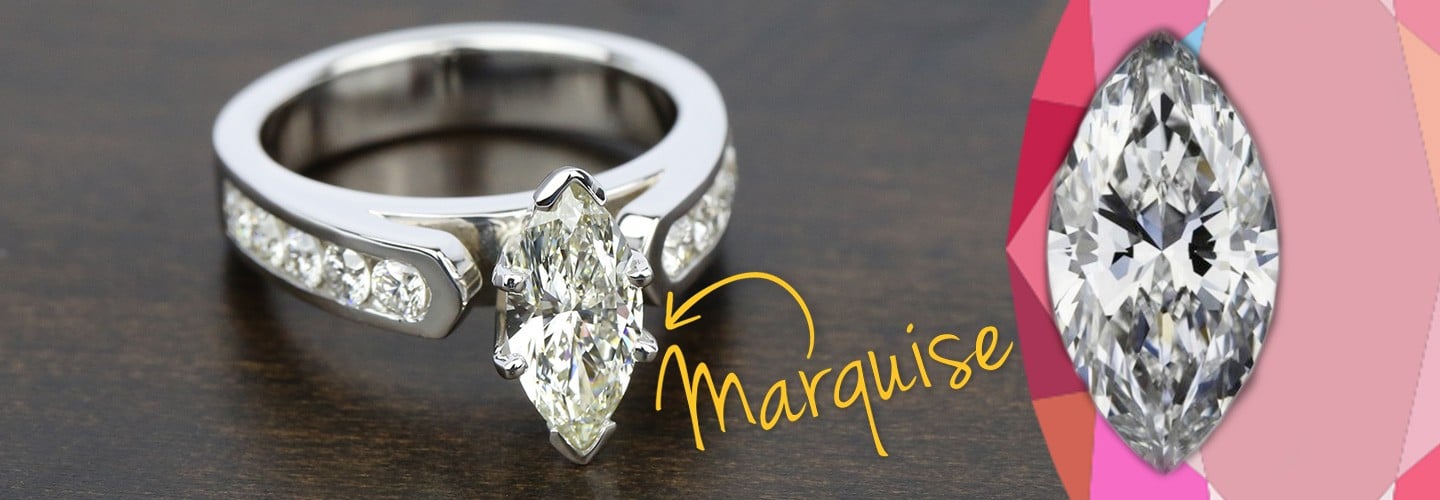 Diamond Shape: Marquise Cut