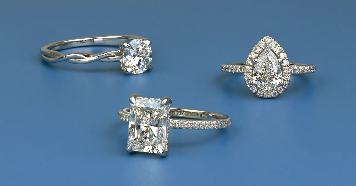 0.5ct Diamond Engagement Ring in Gold | KLENOTA