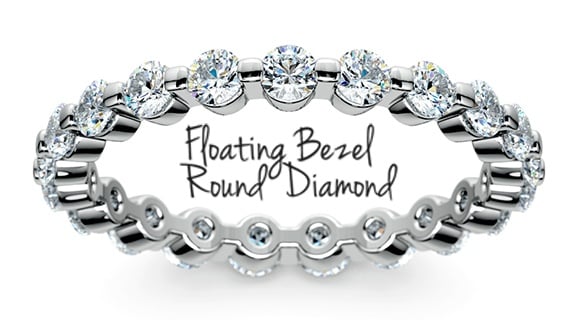 Bezel & "Floating Prong" Rings