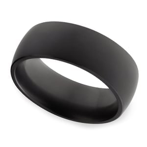 Matte Black Mens Ring In Elysium - Nyx