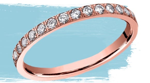 Pave Diamond Eternity Ring