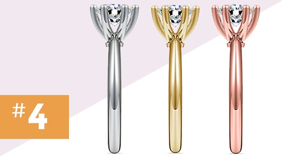 Step 4: Choose your metal and setting.