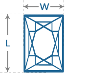 Princess Diamond | Length to Width (1.25