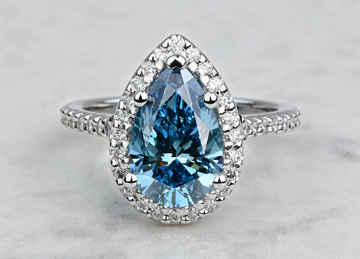 Halo Settings for Fancy Diamonds