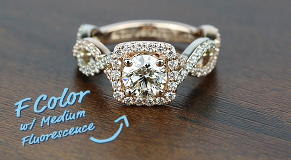 How Fluorescence Affects Value of Diamonds