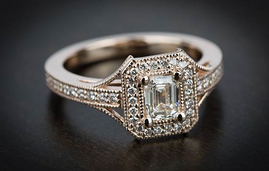 Pale Pink Rose Gold